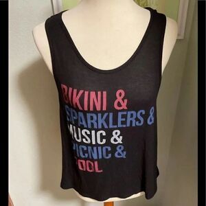 NWT Gold Rush Bikini & Sparklers & Music & Picnic & Pool  with Back Zipper #36